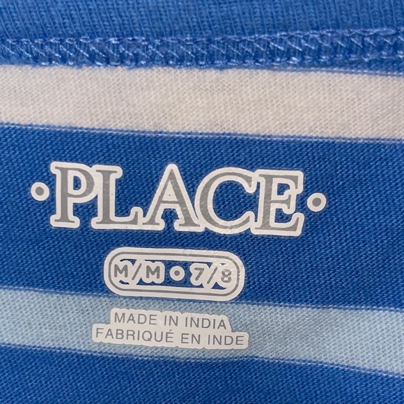 The Children's Place Striped Blue and White Tee - Picture 2 of 6